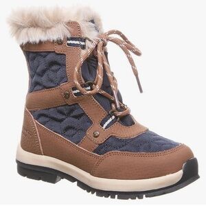BearPaw Women's Winter Boots - Brown and Blue